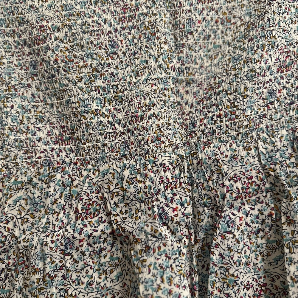 Multicolored summer top